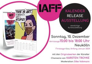 IAFF: Kalender Release & Ausstellung